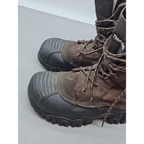 Rocky‎ Brown Men’s 7908 Thinsulate Boots Sz 10 Genuine Leather Upper Good Soles